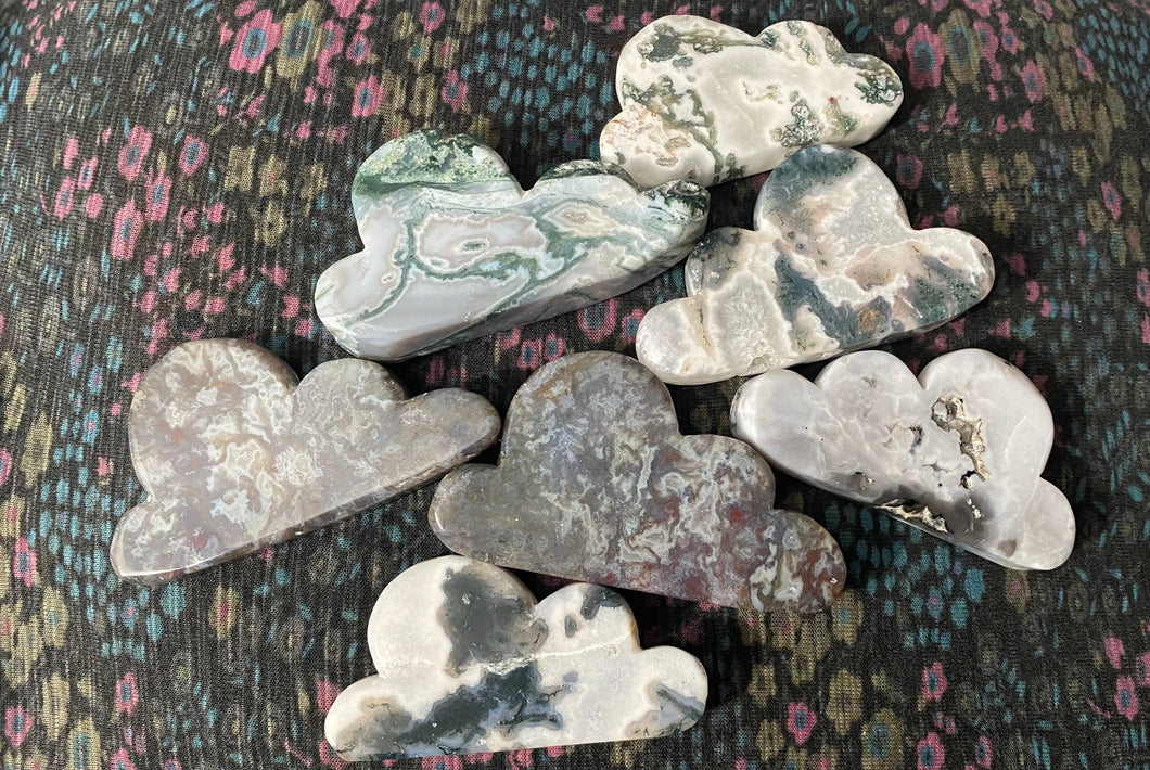 Moss agate Cloud